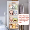 SHIP NHANH HCM - Túi treo đồ chơi trong suốt chống bụi ẩm, đa năng 41x120cm, phù hợp gấu bông 2