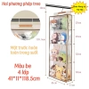 SHIP NHANH HCM - Túi treo đồ chơi trong suốt chống bụi ẩm, đa năng 41x120cm, phù hợp gấu bông 10