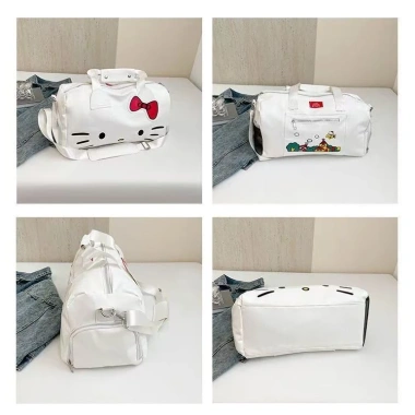 Shngki Hello Kitty Túi du lịch dung tích lớn chống nước MNS - Giá 145.000 đồng 5