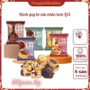 Sỉ 1 thùng 6kg Mix 8 vị bánh quy bơ sữa nhân kem LSS, ưu đãi 695k, thơm ngon Tết