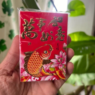 Sỉ 1.000 lì xì truyền thống chữ hoa 6.5x9.5cm - Giá ưu đãi 139.000đ 2