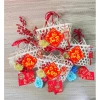 SỈ 320 tờ thư pháp 10x10cm - Dán giỏ quà, trang trí Tết, 8 nội dung, giá chỉ 20.000₫, ưu đãi đặc biệt 8