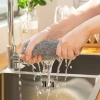Sỉ 50-100 Khăn Lau Vuông Xám 20-23-25cm May Viền - Lau Xe, Bếp, Chén 65.190 VND 2