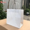 Sỉ 50 Túi Giấy Quai Xách Dày Đậm Gấp Đáy Gấp Hông Đựng Thực Phẩm & Quần Áo - 115.010 VNĐ 3