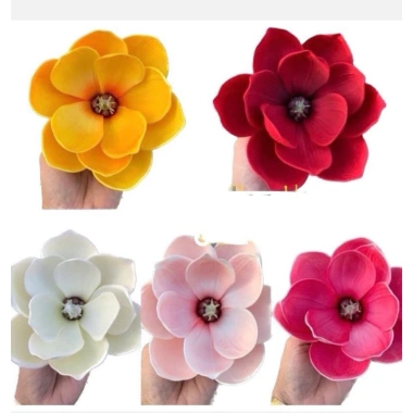 Sỉ đầu bông hoa móc lan xốp cao cấp sz to - Trang trí tài lộc, giỏ quà, handmade giá 20.000₫