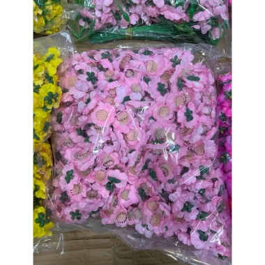Sỉ Hoa Mai, Đào Giả KG – Hoa Rời Tết 2.026, Kèm Kẽm Cột, Giá Xưởng 90.000 VND 9