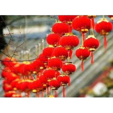 Sỉ Túi 30/20/10 quả cầu đỏ nhung treo tết – phụ kiện trang trí cây mai, đào Bính Ngọ 2.026, giá 21.000đ