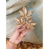 Sỉ túi lá phong đồng loại 1 10 nhánh, bóng sáng, to, trang trí giỏ quà Tết 2.026 sang chảnh, chỉ 35.999đ