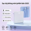 SiamBoost Sạc dự phòng 20.000mAh có dây kèm, sạc đa thiết bị, giá 198.000đ
