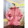 Siêu phẩm Đón Tết: Áo khoác nữ Parka mũ lót lông siêu ấm, dày dặn, rút eo, dán dài - 249.000₫ 6