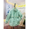 Siêu phẩm Đón Tết: Áo khoác nữ Parka mũ lót lông siêu ấm, dày dặn, rút eo, dán dài - 249.000₫ 7