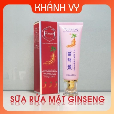 Siêu Sale Sữa rửa mặt Red Ginseng 101k – Giảm nhờn, làm sạch sâu, da mịn 79k