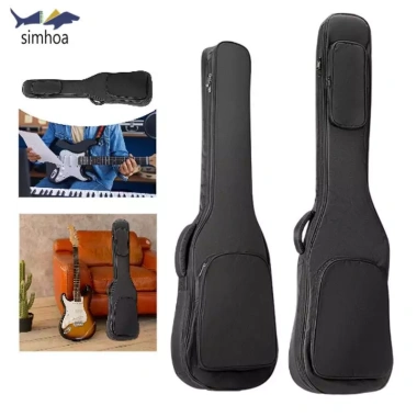 Simhoa Túi Đàn Guitar Điện Ba Lô Nhẹ Bảo Vệ, Lưu Trữ An Toàn, Có Tay Cầm - Giá ưu đãi 463.100₫ 6