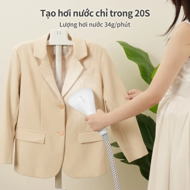 Simplus Bàn Ủi Hơi Nước Đứng 2.000W GTJH014 - Công Suất Lớn, Bảo Hành 1 Năm, Ưu Đãi 1 Đổi 1, Giá Chỉ 679.000 VND