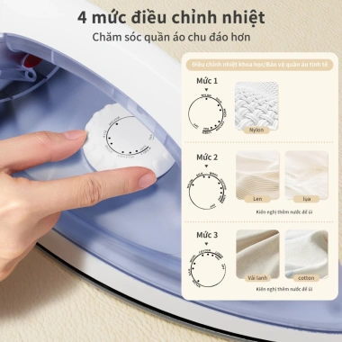 Simplus Bàn ủi khô điện cầm tay GTJH005 - Siêu nhẹ, nhanh, Bảo hành 1 năm, Đổi 1 5
