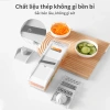 Simplus Máy Cắt Sợi Đa Năng 5 Lưỡi Dao Máy Thái Lát Rau Củ Kèm Hộp Đựng PSQH001 Giá 107.900 VND 4