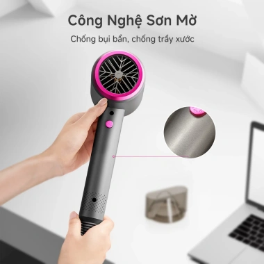 Simplus Máy Sấy Tóc Đa Năng 3 Tốc Độ, Điều Chỉnh Gió Nóng, Bảo Hành 1 Năm 1 Đổi 1 - 213.900 VND