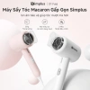 Simplus Máy Sấy Tóc Gấp Gọn 800W Ion Âm 3 Chế Độ Gió Bảo Vệ Tóc Giá 329.000 VND 3