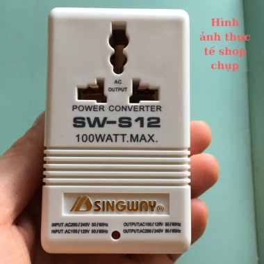 Singway100 Đổi Nguồn Điện 220V sang 110V Du Lịch Nhật Mỹ Đài Loan Giá 235.000 VND 6