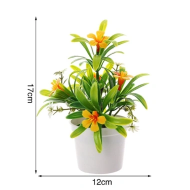 SIOGOR Cây Giả Morning Glory trong Chậu - Trang Trí Bàn Nhỏ, Giá Ưu Đãi 42.120₫ 2