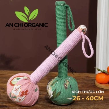 [SIZE LỚN] Búa Ngải Cứu Thảo Dược - Gậy Massage Đấm Lưng Cổ Vai Gáy, Thông Kinh Mạch, Thư Giãn Ngủ Ngon, 47.000₫ 4