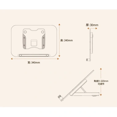 SiZiBox R23 Giá Đỡ Đọc Sách Kiểu Kê Laptop, Macbook, Tablet Mặt Mika Trong Suốt - Giảm Giá Đến 350.000₫ 9