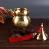 SJJL Quả Bầu Hồ Lô Đồng Thau Thủ Công Kiểu Trung Hoa Cổ Điển Trang Trí Phòng Khách 3
