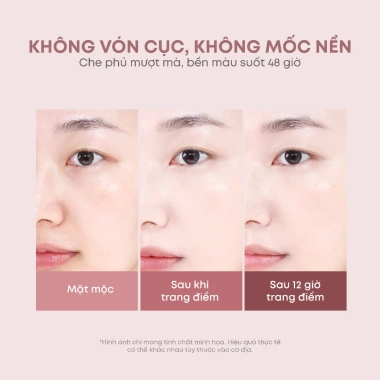 Skinpop Phấn Nước Milktouch Bền Màu Căng Bóng Milky Glow 15g Giao Nhanh Tết 3
