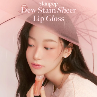 Skinpop Son Bóng Milktouch Dew Stain Sheer Lip Gloss 4g – Giá 359.980, Giao Nhanh Tết 2