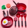 SKISOPGO Bộ đồ chơi nấu ăn mô phỏng nhà bếp - Đồ chơi giáo dục thông minh, nướng thịt, giảm còn 56.100₫ 7