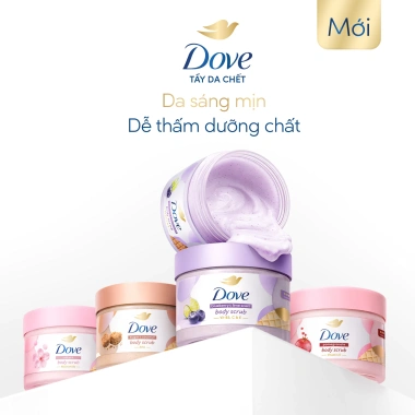 Smoothie Tẩy Tế Bào Chết Body Dove Chăm Da Sáng Mịn 298g Độc Quyền 170.000