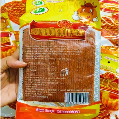 Snack Bò Miếng Thơm Cay 16.958đ – Giảm còn 13.900đ, Đồ ăn vặt Hằng Đại, Que Tăm Cay Cổng Trường, Tiệm Thuỳ Bùi