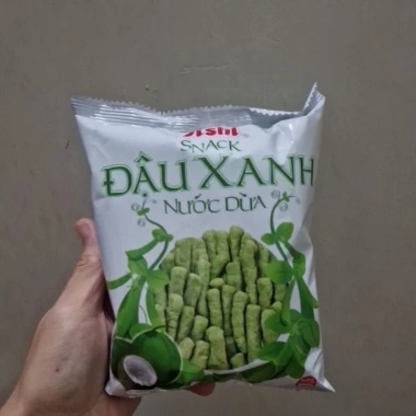Snack Đậu Xanh Nước Dừa Oishi Túi Zip 65g - Giá chỉ 36.800₫, giảm ngay, vị ngọt tự nhiên 9