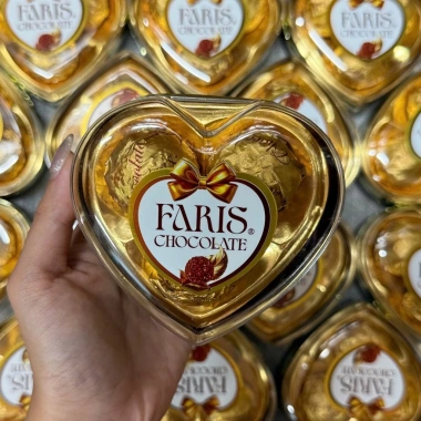 Sô Cô La Faris Trái Tim 38g/75g và Hoa Mai 62.5g Quà Tặng Lễ Tình Nhân 21.499 VND