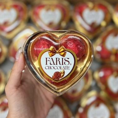 Sô Cô La Faris Trái Tim 38g/75g và Hoa Mai 62.5g Quà Tặng Lễ Tình Nhân 21.499 VND