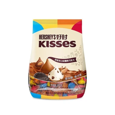 Sô cô la Hershey 500g đa vị giọt nước, sữa, trắng, đen, hạnh nhân – 315.900₫