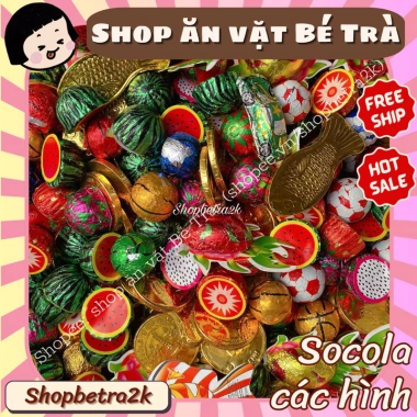Sô cô la hình cute 500g - Vị ngọt thơm, giảm giá chỉ 65.900 VND