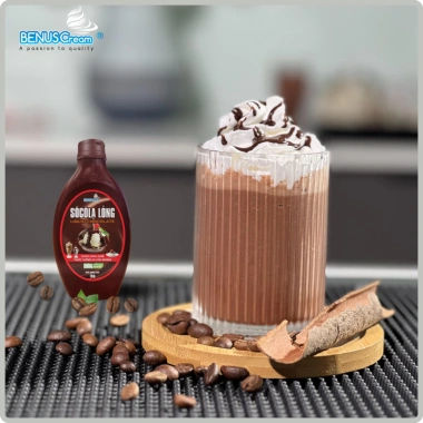 Sô cô la phủ đen Benuscream dạng lỏng - Giá 195.200₫, giảm 22%, vị ngọt, tan nhanh