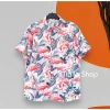 Sơ mi hoa lá 18 màu - áo nhóm du lịch, đồng phục biển, chất Kate Thái giá rẻ 29k 10