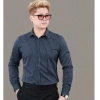 Sơ mi nam dài tay HD Luxury kẻ sọc lụa thoáng mát, ôm vừa, 4 màu – 116.263 VND 2