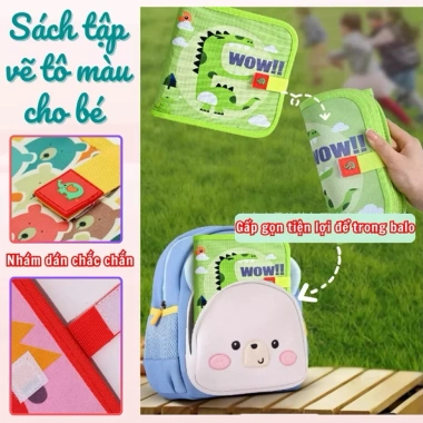 Sổ Vẽ Tự Xoá Graffiti Phát Sáng Cho Bé – Mẫu Mới Kèm Bút và Bông Lau Chỉ 19.900₫