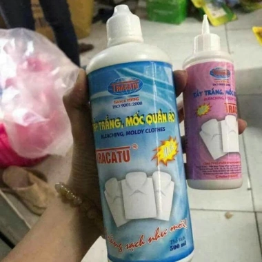 Sốc deal mua 5 tặng 1 Tẩy trắng mốc quần áo Tracatu chỉ 35.000đ, chất lượng cam kết