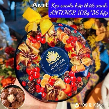Socola Antenor 108g Hộp Thiếc Siêu Xinh - Giá ưu đãi 69.500₫, giá gốc 88.265₫ 2 Socola Antenor 108g Hộp Thiếc Siêu Xinh - Giá ưu đãi 69.500₫, giá gốc 88.265₫ 2