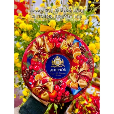 Socola Antenor Hộp Thiếc 108g - Quà Sang Trọng Giá 50.000đ Giảm 15.000đ 5