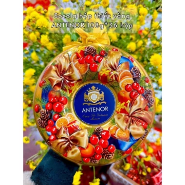 Socola Antenor Hộp Thiếc 108g - Quà Sang Trọng Giá 50.000đ Giảm 15.000đ 9