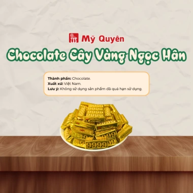 Socola Cây Vàng Ngọc Hân - Vừa Ăn Vừa Phát, Óng Ánh Vàng, Mang Tài Lộc, 34.000₫ 3