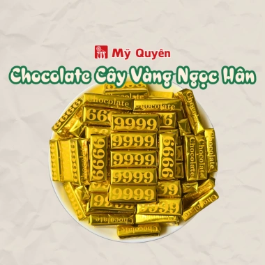 Socola Cây Vàng Ngọc Hân - Vừa Ăn Vừa Phát, Óng Ánh Vàng, Mang Tài Lộc, 34.000₫ 5