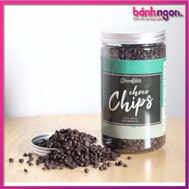 Socola Chip Cacao Talk 100-300-700g Giá chỉ 40k, làm nhân bánh, trang trí, kem, đồ uống