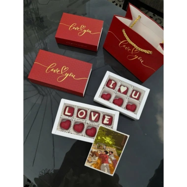Socola Chocolate Hộp Vuông 6 Viên kèm Túi Thiệp - Giảm giá 59.000đ, giá gốc 76.110đ 3 Socola Chocolate Hộp Vuông 6 Viên kèm Túi Thiệp - Giảm giá 59.000đ, giá gốc 76.110đ 3