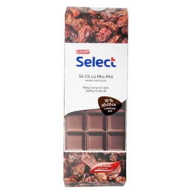 Socola Coop Select 37g - Hương vị thơm ngon, giảm giá 55.000₫ (giá gốc 68.750₫) 6
